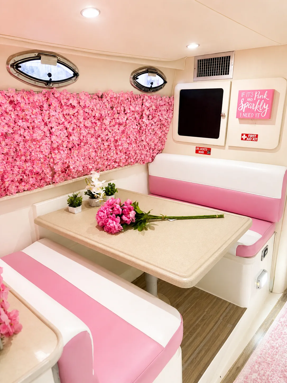 38ft Pink Express Cruiser photo 3