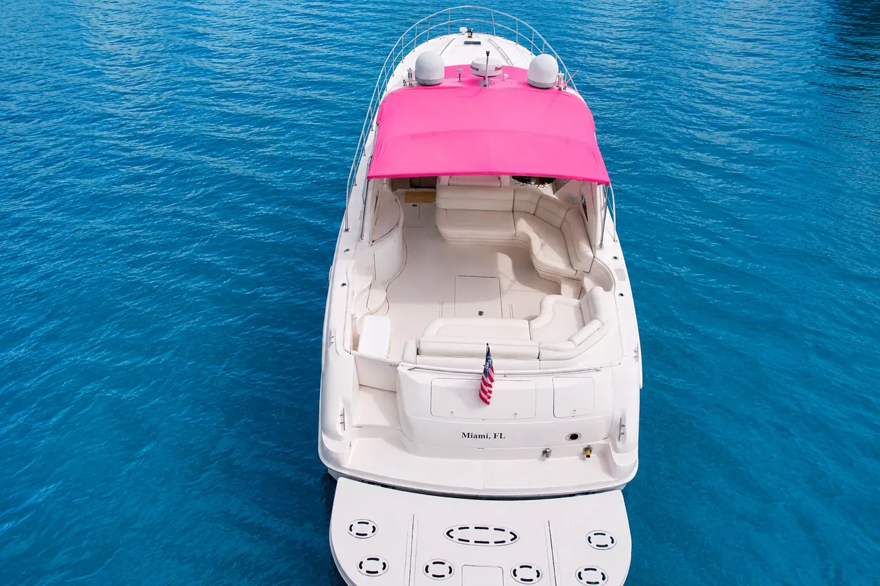 60ft Pink Sea Ray photo 2